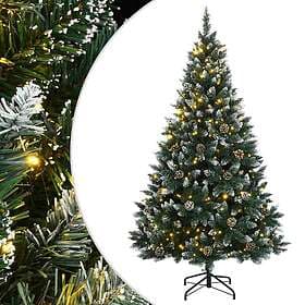vidaXL Artificial Tree 120cm 150 LEDs
