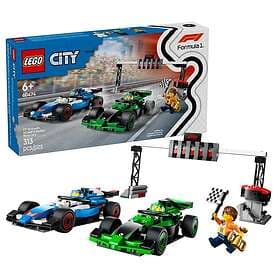 LEGO City 60474 F1 Grid with VCARB & Suber Race Car