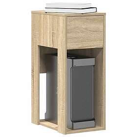 vidaXL Datorstativ with drawer sonoma oak 30x44x74 cm
