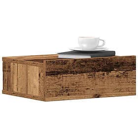 vidaXL Floating Nightstand Old Wood 40x32x15cm Engineered Wood