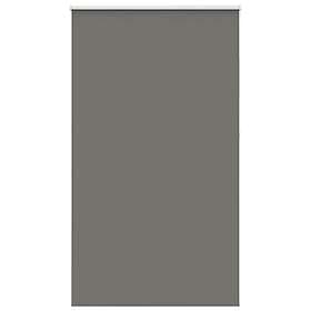 vidaXL Rullgardin mörkläggning grå 125x210 cm tyg bredd 121,6 cm