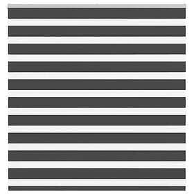 vidaXL Rullgardin zebra svart 145x100 cm tyg bredd 140,9cm polyester