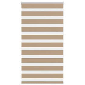 vidaXL Rullgardin zebra 85x150 cm tyg bredd 80,9 polyester