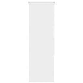 vidaXL Rullgardin mörkläggningsgardin vit 50x175 cm tyg bredd 45,7 cm