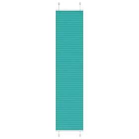 vidaXL Plisserad persienn bensingrön 50x200cm tyg bredd 49,4cm