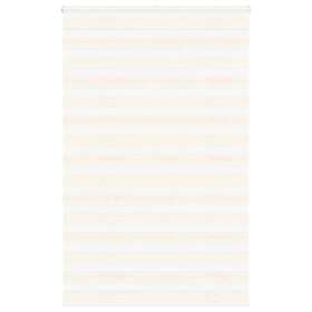 vidaXL Rullgardin zebra 140x200 cm tyg bredd 135,9 cm polyester