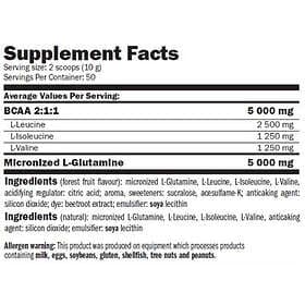 Amix Gutamine/bcaa 300g Tail Pulver