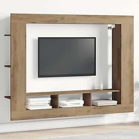 vidaXL TV-bänk Väggmonterad Artisan Ek 152x22x113 cm