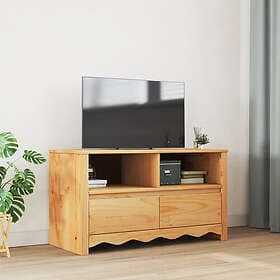 vidaXL TV-bänk ""DRAMMEN"" 99x43x55 cm Solid träfuru