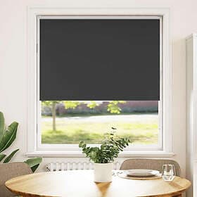 vidaXL Rullegardin lystette 90x175 cm stoff bredde 85,7 cm polyester 4010892