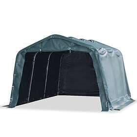 vidaXL Vindskydd för boskap PVC 550g/m² 3,3x4,8 m mörkgrön 3055648