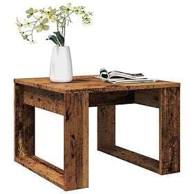 vidaXL Coffee Table Aged Wood 50x50x35 cm Engineered Wood