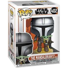 Funko POP! Mandalorian Flying W/jet Pack Star Wars: The Mandalorian