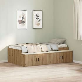 vidaXL Artisana Storage Bed Frame 80x200cm