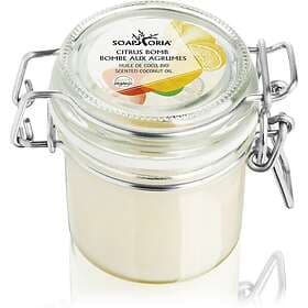Soaphoria Citrus Bomb Scented Coconut Oil organic coconut oil for face and body