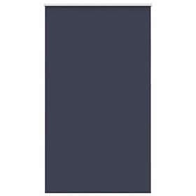 vidaXL Roller Blind Blackout Marine 125x230 cm Fabric Width 121,6 cm Polyester