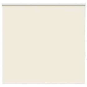 vidaXL Roller Blind Blackout Off White 145x150 cm Fabric Width 141,6 cm Polyeste