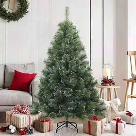 vidaXL Artificial Tree Snow Flocked White 150cm