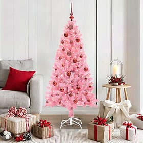 vidaXL Artificial Tree Pink 150cm 150 LEDs