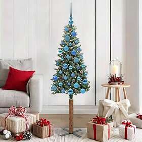 vidaXL Artificial Tree Green and White 150cm