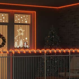 vidaXL LED String Lights Warm White 100m