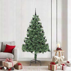 vidaXL Artificial Tree Green 210cm 300 LEDs