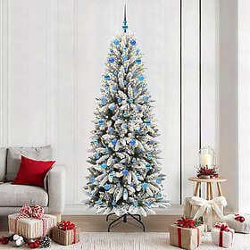 vidaXL Artificial Tree White 210cm