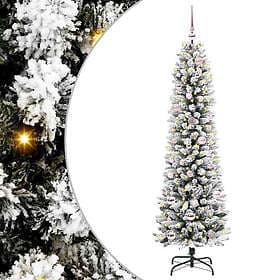 vidaXL Artificial Tree Green and White 150cm