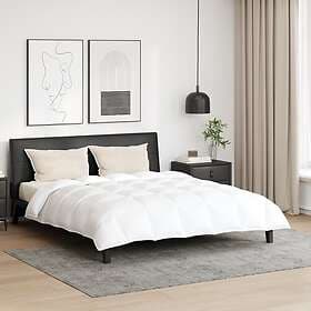 vidaXL Duvet Cover Set White 3377149