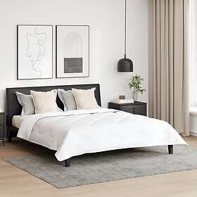 vidaXL Duvet Set 3 pcs White 3378164