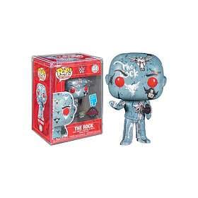 Funko POP! Artist Series: WWE - The Rock w/Case (Exclusive Edition) #44
