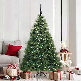 vidaXL Artificial Tree Green 180cm 300 LEDs