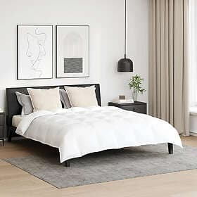 vidaXL Duvet Cover Set White 3377233