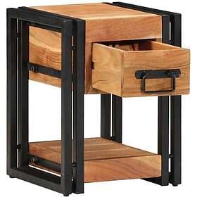 vidaXL 4016710 Nightstand With Drawer 30x30x40cm