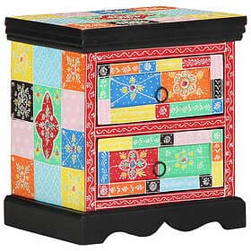 vidaXL 4017565 Nightstand With Drawer 40x35x45cm