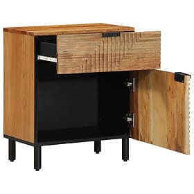 vidaXL 4017764 Nightstand With Drawer 50x33x60cm
