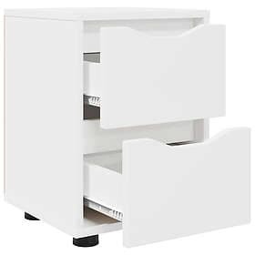 vidaXL 888798 Nightstand With Drawer