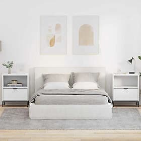 vidaXL 883475 Nightstand With Drawer 49x36x61cm