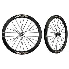 Miche Graff Aero 48 12x100/12x142mm Disc Tubeless Micro Spline Gravel Wheel Set