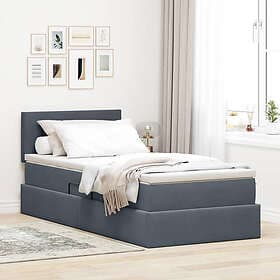 vidaXL Förvaringssäng Bed Frame 3370672 90x200cm