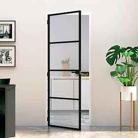 vidaXL Home Door Aluminium and Tempered Glass 76 x 201.5 cm 42025243