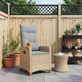 vidaXL Folding Chair Rattan 3914891