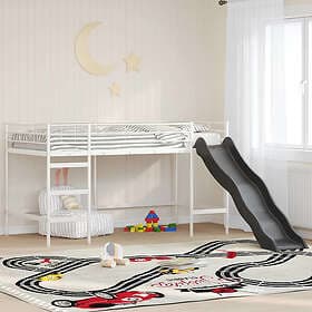 vidaXL Kids' Loft Bed Frame with Slide 42020781