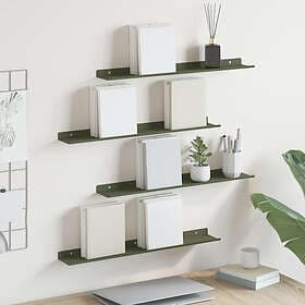 vidaXL Floating Wall Shelf 60x9x2.5cm (4-pack)