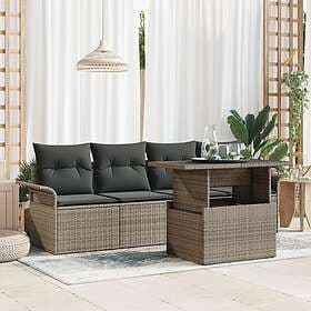 vidaXL Salemo Sofa Set with Cushion 5 Pieces 3356922