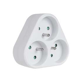 Maclean MCE214 3-Way Power Strip