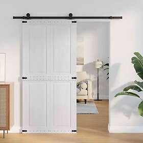 vidaXL Corona Sliding Door Solid Pine Wood 100 x 210cm 42021204
