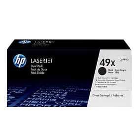 HP 49X (Black) 2-pack