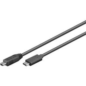 MicroConnect USB C - USB Mini-B 3.0 0.5m