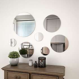 vidaXL 245692 Rund Mirror Ø21cm 7st